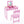 2-in-1 Kids Vanity Makeup Table and Chair Set with Flip Top Mirror