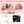 Kids Vanity Table and Chair Set with Cloud-shaped Mirror and Open Shelf
