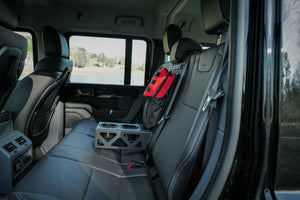 INEOS Grenadier Rear Seat Cup Holder + Storage Tray & MOLLE Panel
