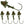 Reaction Tackle Lead Fish Head Jigs - 5-PACK