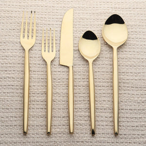 Brio PVD 5 Pc. Flatware Set