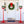 59 Inch Christmas Street Lamp with Sound-Activated Snow Globe Lantern-Red