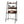 71” High Freestanding Laptop Desk with Open Shelves for Living Room Bedroom Study-Brown