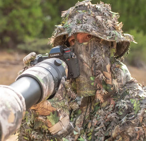 Leafy Camo Gloves in Mossy Oak and Realtree - Fingerless or Touchscreen Tips