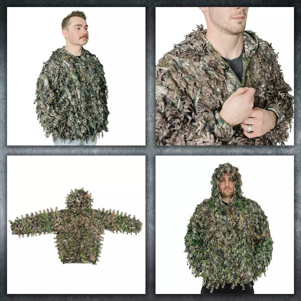 3D Camo Leafy Suits and Tops