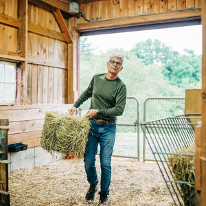 Lightweight Men's Wool Crew - 100% Merino Wool - TRAPSKI