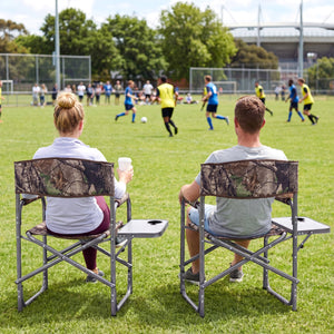 Lightweight Folding Camping Chair with Side Table