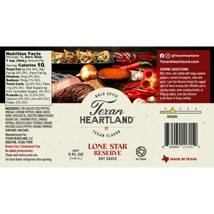 Lone Star Reserve Hot Sauce