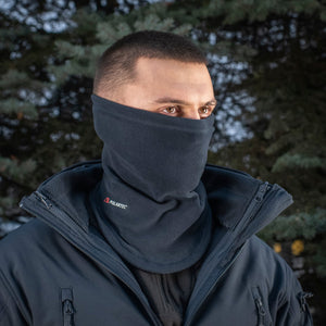 M-Tac Anatomical Neck Gaiter with Drawcord Polartec