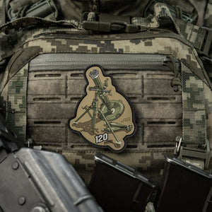 M-Tac Patch 120 mm PVC