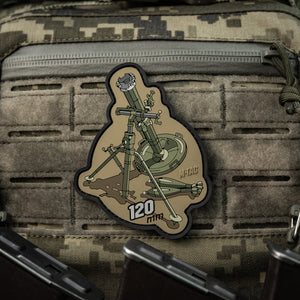 M-Tac Patch 120 mm PVC