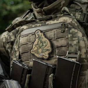 M-Tac Patch 120 mm PVC