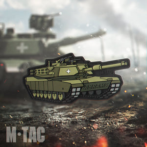 M-Tac Morale Patch ABRAMS (PVC)