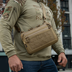 M-Tac Admin Bag Medium Elite with Loop Hex