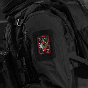 M-Tac Patch Ornament Poppy Embroidery