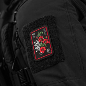 M-Tac Patch Ornament Poppy Embroidery