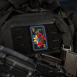 M-Tac Patch Ornament Poppy Embroidery