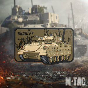 M-Tac Morale Patch Bradley (PVC)