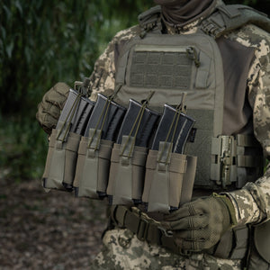 M-Tac Front Panel for Plate Carrier Cuirass QRS (4 Magazine)