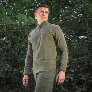 M-Tac Delta Fleece Jacket - Tactical Underwear Top Sweater 1/4 Zip