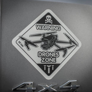 M-Tac Sticker Drones Zone Reflective