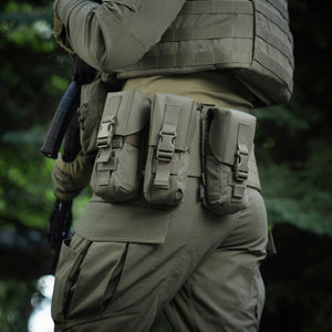 M-Tac Double Mag Pouch with Fastex Buckle