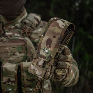 M-Tac Double AR/AK Mag Pouch with Flap