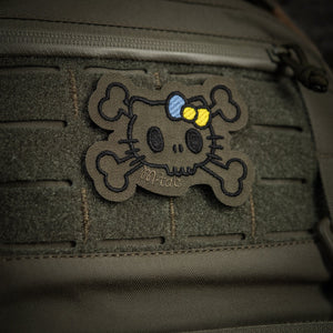 M-Tac Patch Kitty Outline Embroidery