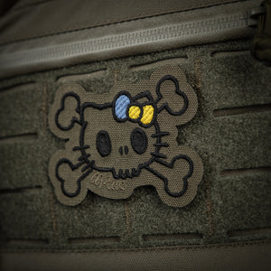 M-Tac Patch Kitty Outline Embroidery