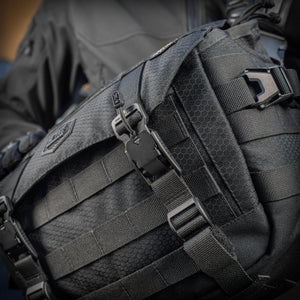 M-Tac Messenger Bag Elite Hex Black