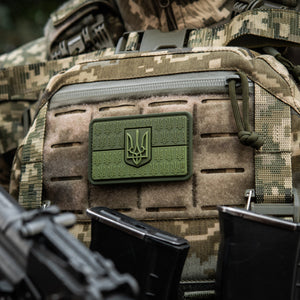 M-Tac Patch Ukraine Flag Embossed PVC