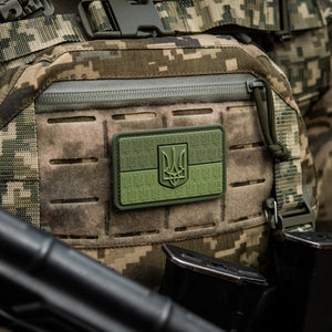 M-Tac Patch Ukraine Flag Embossed PVC