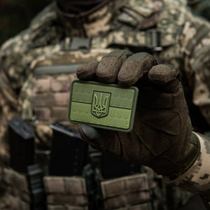 M-Tac Patch Ukraine Flag Embossed PVC