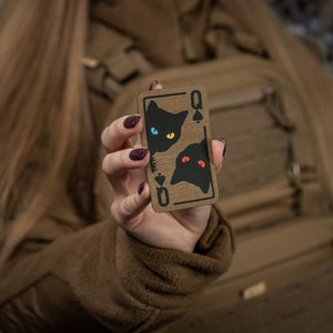 M-Tac Patch Queen of Spades Ornament