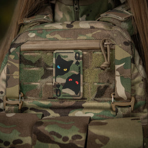 M-Tac Patch Queen of Spades Ornament