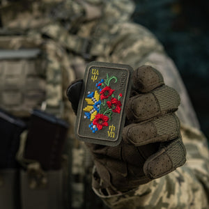 M-Tac Patch Ornament Poppy Embroidery