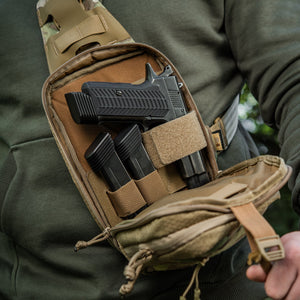 M-Tac Sling Pistol Bag with Loop Panel Elite - TRAPSKI