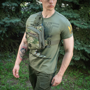 M-Tac Sling Pistol Bag with Loop Panel Elite - TRAPSKI