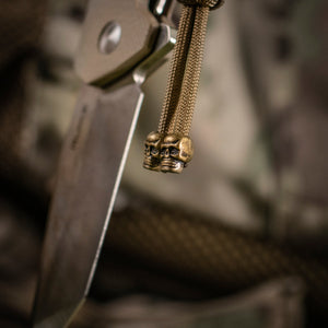 M-Tac Knife Lanyard Snake Skull - TRAPSKI