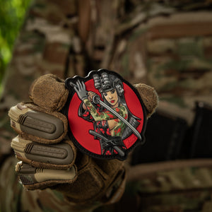 M-Tac Morale Patch Tactical Girl №3