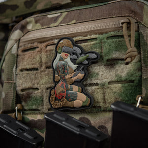 M-Tac Morale Patch Tactical Girl