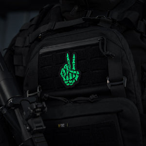 M-Tac GITD Patch Victory Hand (Embroidered)