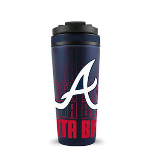 Officially Licensed Atlanta Braves 26oz Ice Shaker