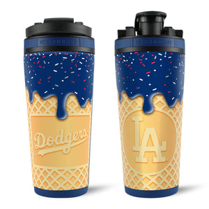 Officially Licensed Los Angeles Dodgers 26oz Ice Shaker (Alternate Logo)