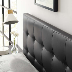 Lily Upholstered Vinyl King Headboard by Modway