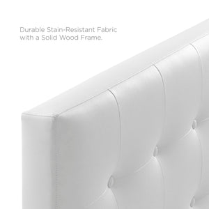 Lily Upholstered Vinyl King Headboard by Modway