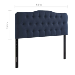 Annabel Upholstered Fabric Queen Headboard by Modway