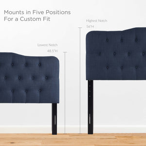Annabel Upholstered Fabric Queen Headboard by Modway