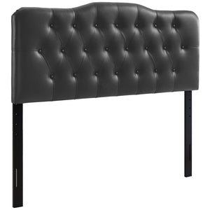 Annabel Upholstered Vinyl Queen Headboard by Modway
