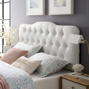 Annabel Upholstered Vinyl Queen Headboard by Modway